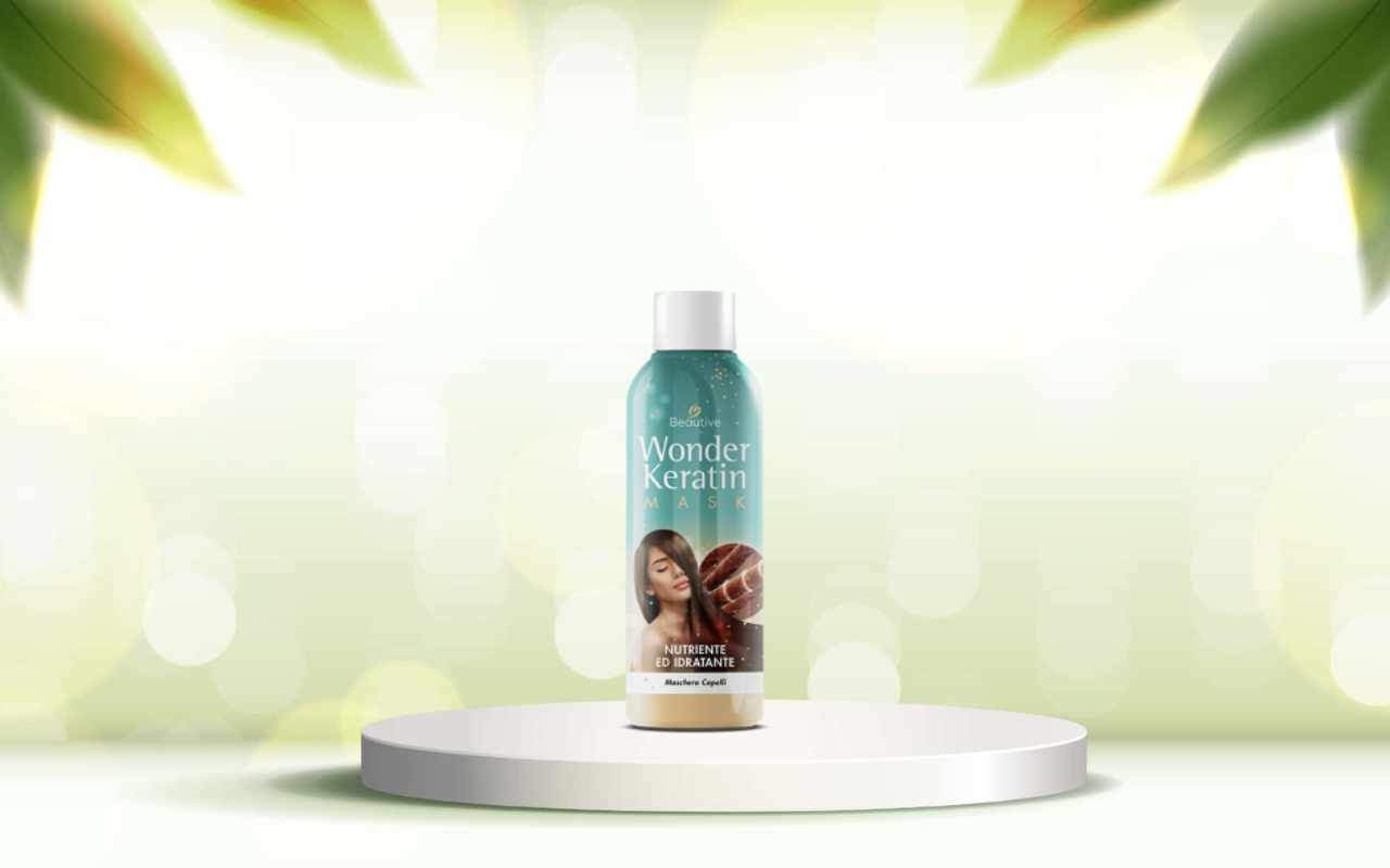 Scopri come nutrire e riparare i tuoi capelli con Wonder Keratin Mask in offerta