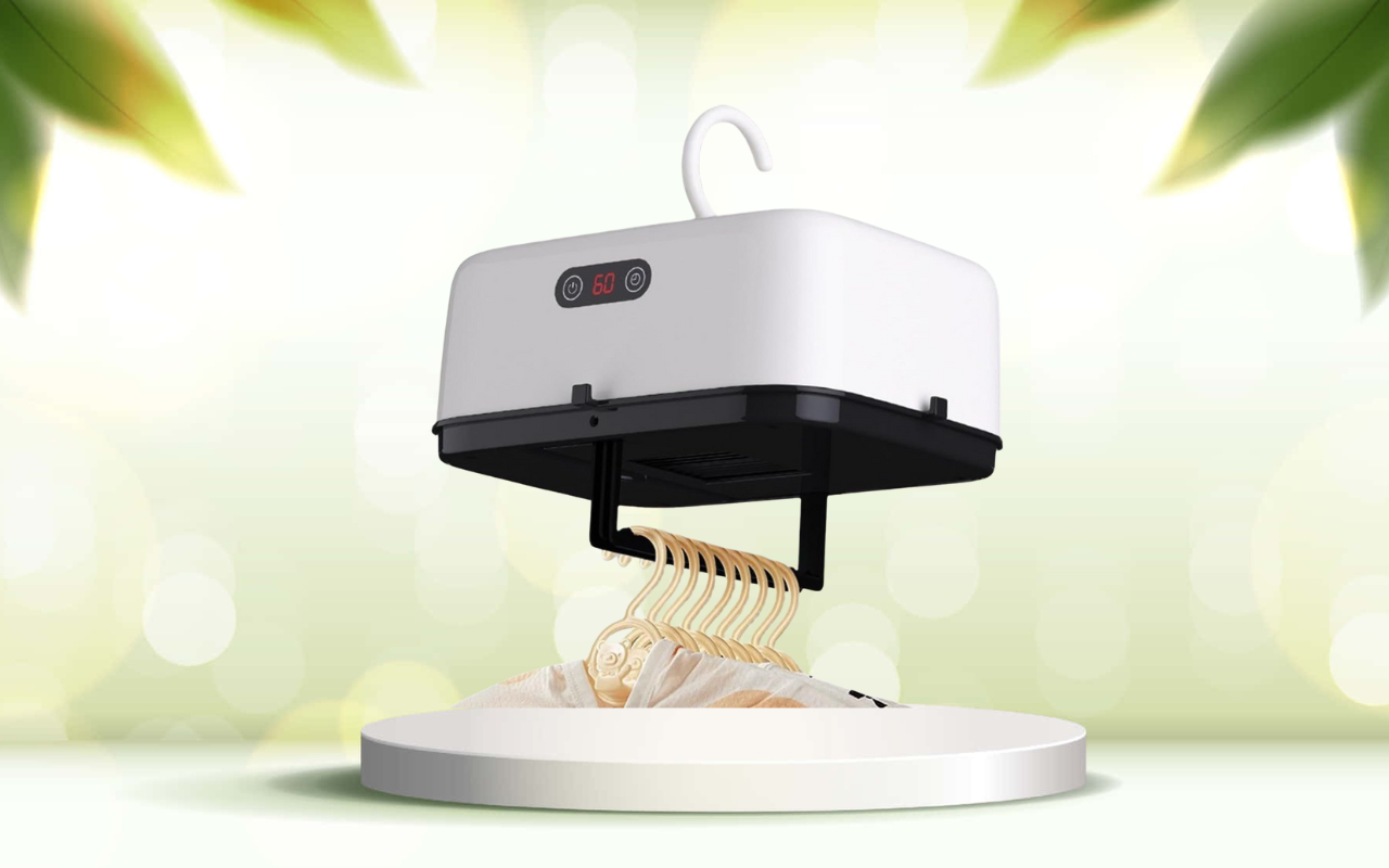 Scopri l’asciugatrice portatile salvaspazio: asciuga i tuoi capi ovunque in fretta